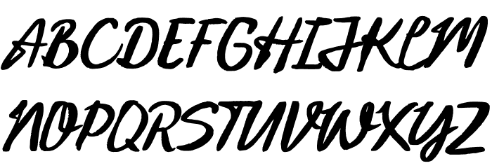 Vintage Light DEMO Font UPPERCASE
