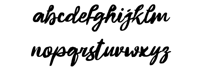 Vintage Light DEMO Font LOWERCASE