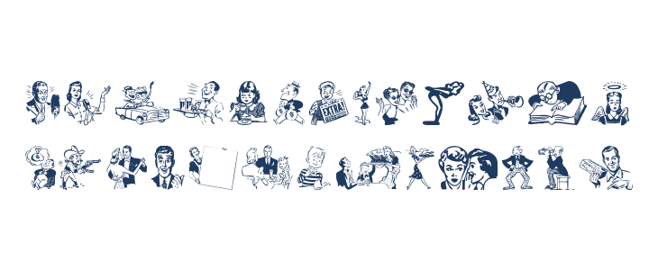 Vintage Mixed vol1 Lowercase