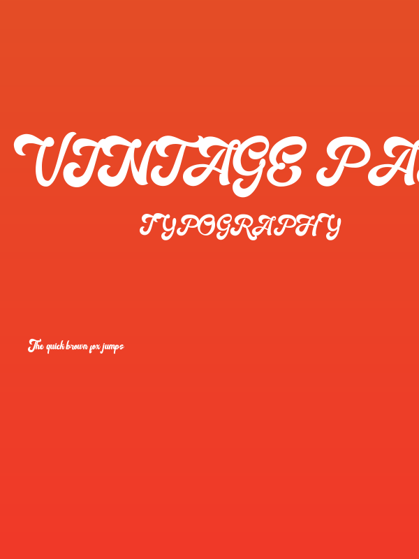 Vintage Party FreeVersion Poster