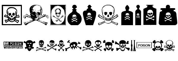 Vintage Poison Font OTHER CHARS