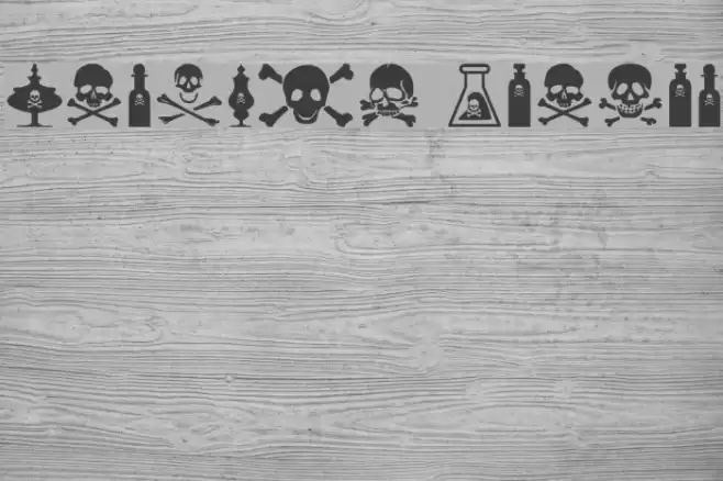 Vintage Poison خط examples