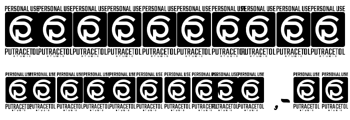 Vintage Queens Personal Use Font OTHER CHARS