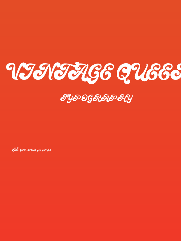 Vintage Queens Personal Use Poster