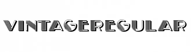 Vintage Regular  Fuentes Gratis Descargar