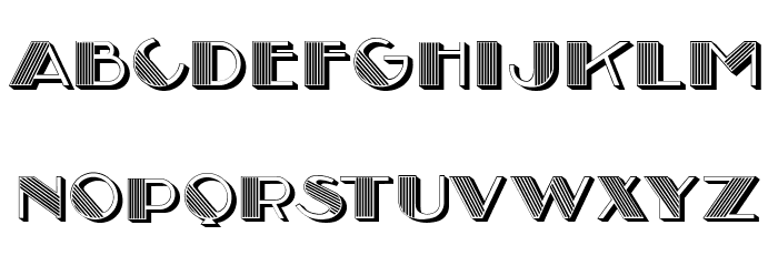 Vintage Regular Font LOWERCASE