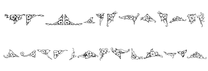 Vintage Regular Font LOWERCASE