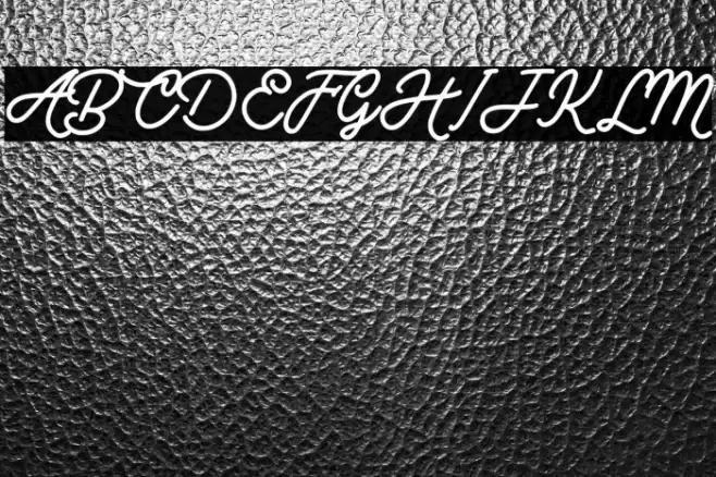 Vintage Rotter Personal Use Font examples