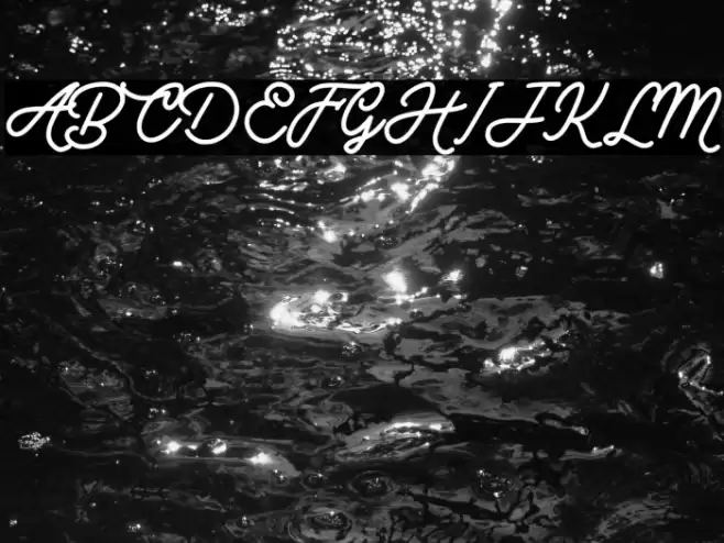 Vintage Rotter Personal Use Font examples