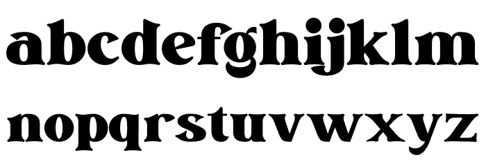 Vintage Rovery Personal Use Font LOWERCASE