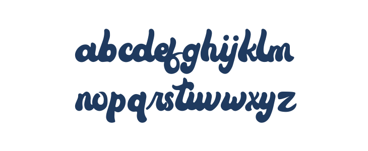 Vintage Rumble Lowercase