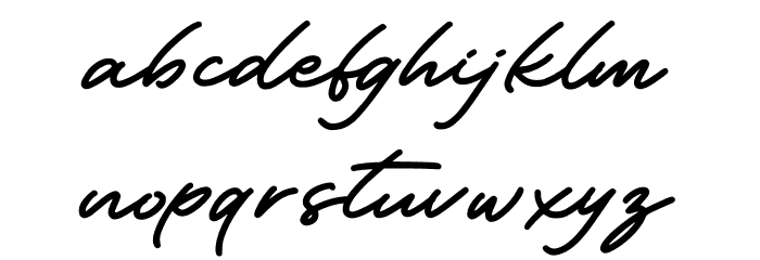 Vintage Signature Personal Use لخطوط تنزيل صغيرة
