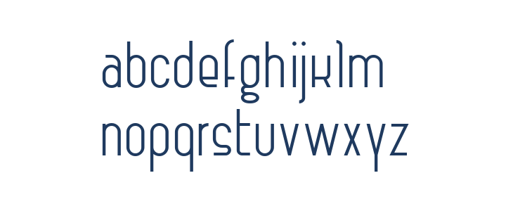 Vintage Straps Regular Lowercase