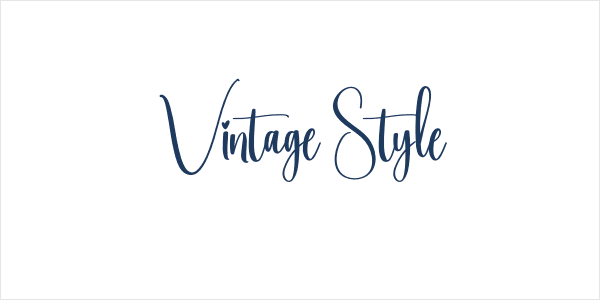 Vintage Style Logo