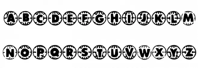 Vintage  Vacation Font Litere mari