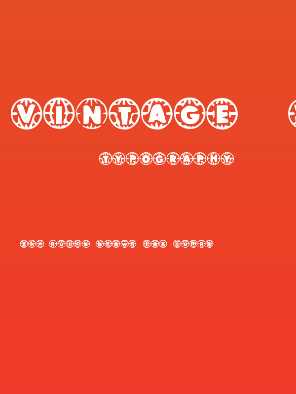 Vintage  Vacation Poster