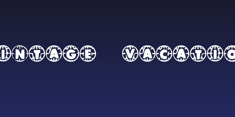 Vintage  Vacation Social Header