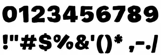 Vintage Vibes Font OTHER CHARS