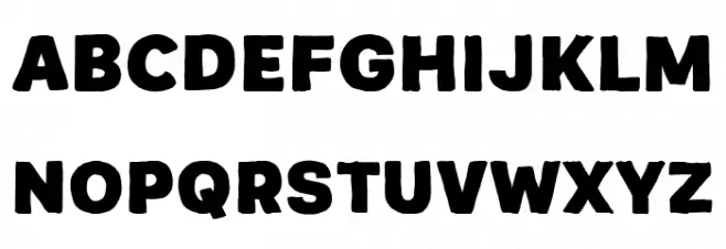 Vintage Vibes Font UPPERCASE