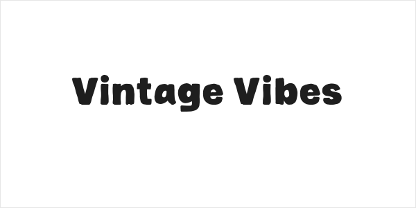 Vintage Vibes Logo