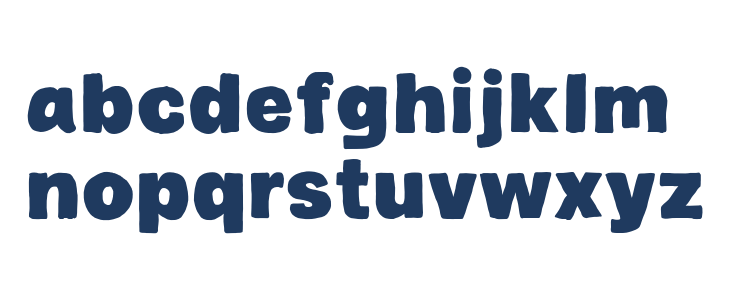 Vintage Vibes Lowercase