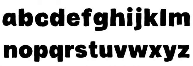 Vintage Vibes Font LOWERCASE