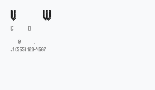 Vintage Warehouse Business Card