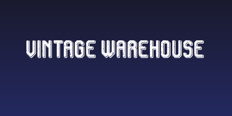 Vintage Warehouse Social Header