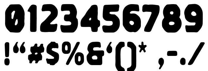 VintageCraftedSans Font OTHER CHARS