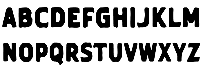 VintageCraftedSans Font LOWERCASE