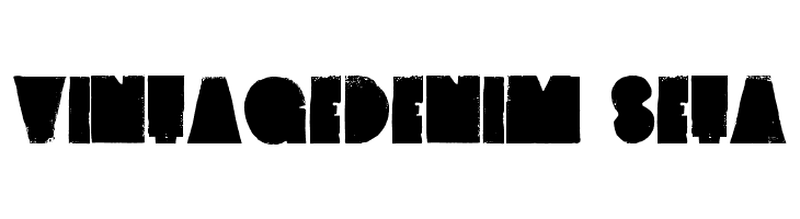 VintageDenim-SetA Font