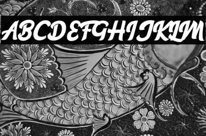 VintageLegendsFREE Font examples