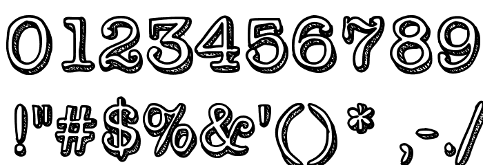 VintageOne Font OTHER CHARS