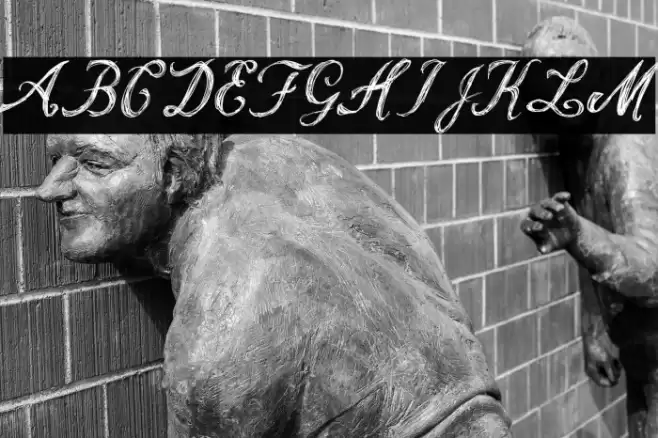 VintageSoda20s Font examples