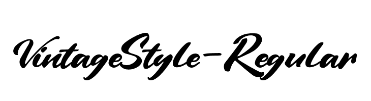 VintageStyle-Regular  Скачать бесплатные шрифты