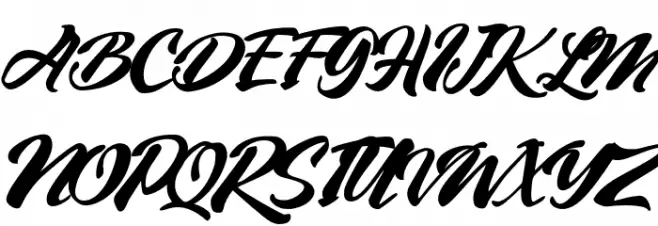 VintageStyle-Regular Schriftart Groß