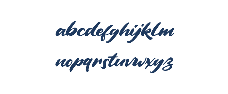 VintageStyle-Regular Lowercase