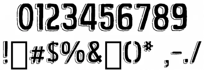 Vintage_fair Regular Font OTHER CHARS