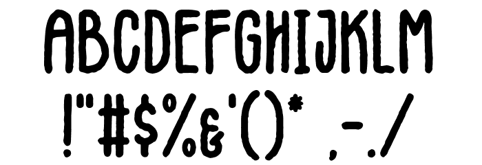Vintages Font OTHER CHARS