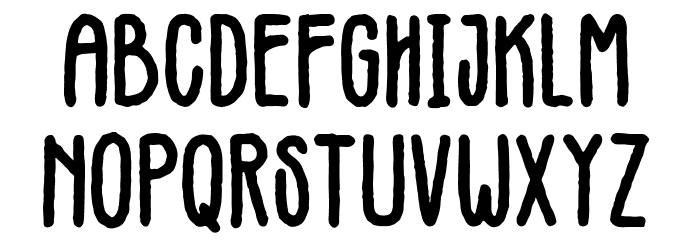 Vintages Font LOWERCASE