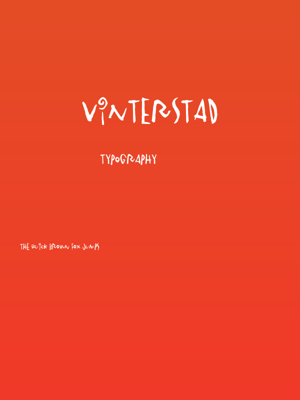 Vinterstad Poster
