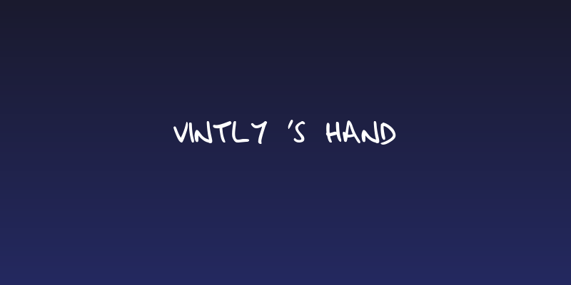 Vintly's Hand Social Header