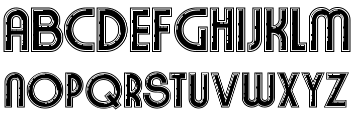 Vinyl Smooth BV Font LOWERCASE