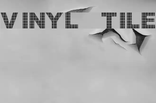 Vinyl Tile Font examples