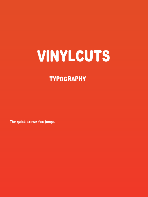 VinylCuts Poster