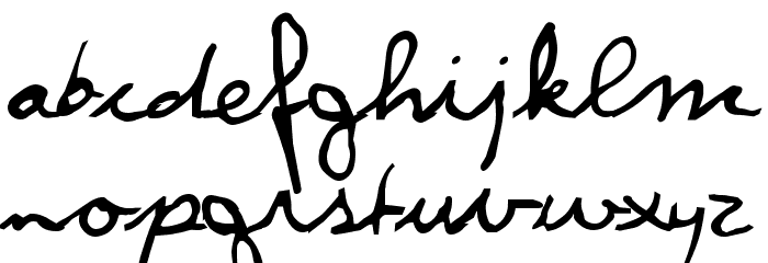 Violation Font LOWERCASE