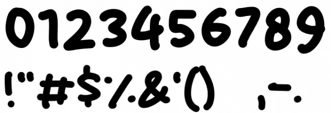 Violet Dream Font OTHER CHARS