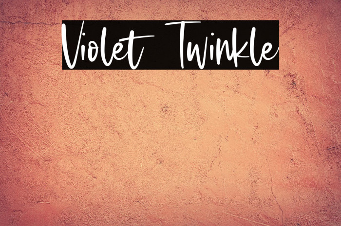 Violet Twinkle Example 3