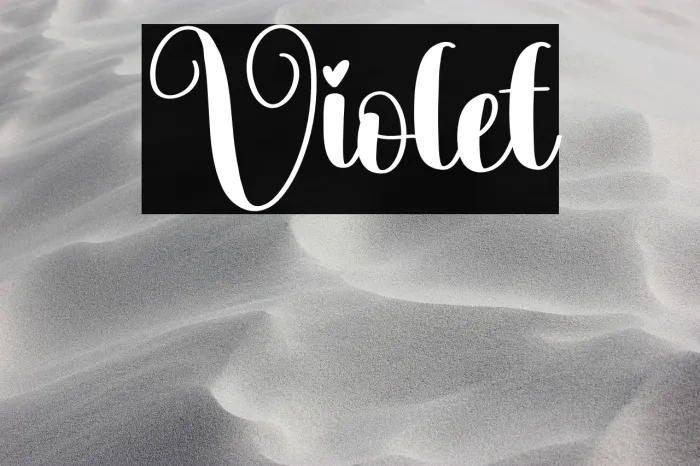 Violet Example 1