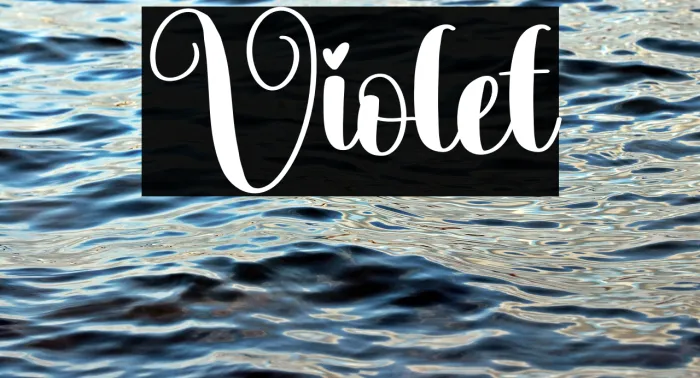 Violet Example 3